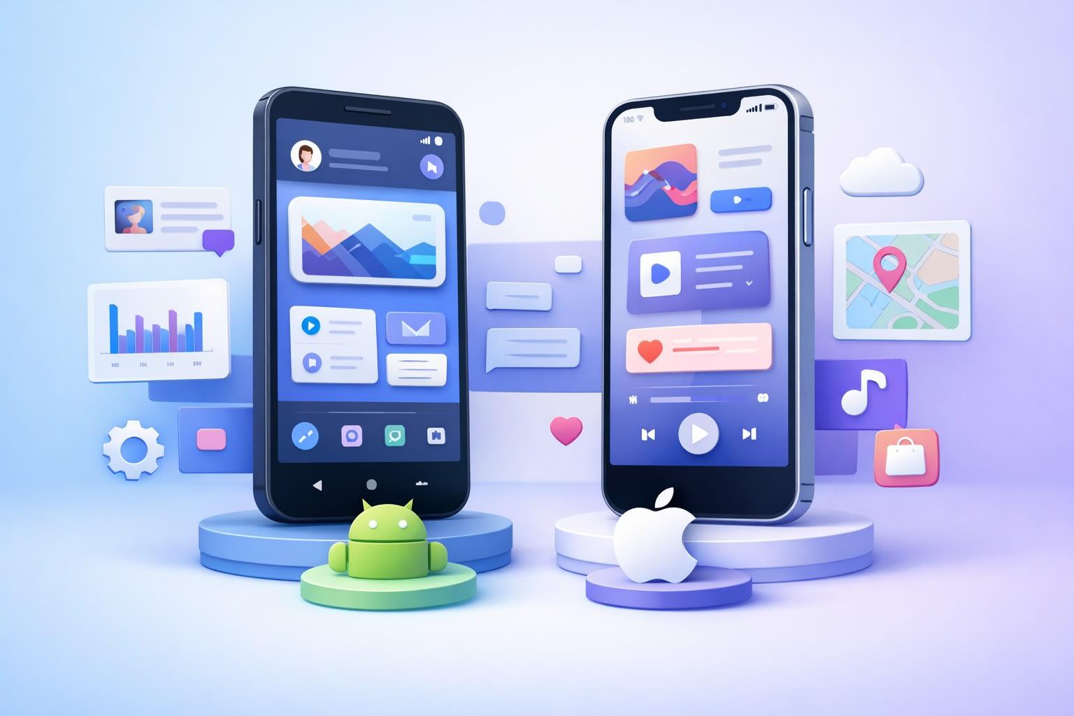 Mobile Apps — Android & iOS example 2